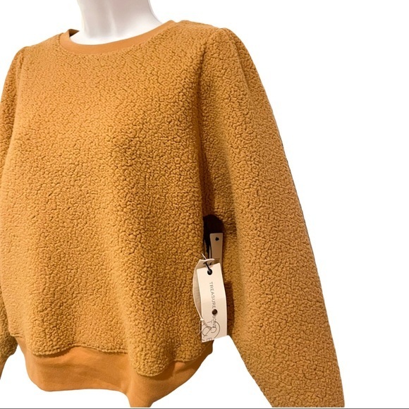 Treasure & Bond Brushed Fleece Sweatshirt - Medium - Picture 2 of 3